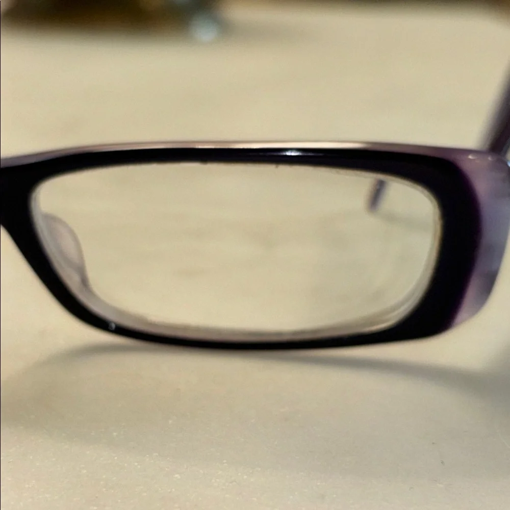 PRADA Women’s PRESCRIPTION GLASSES Rectangle Frames Dark Purple Tortoise Shell 💜